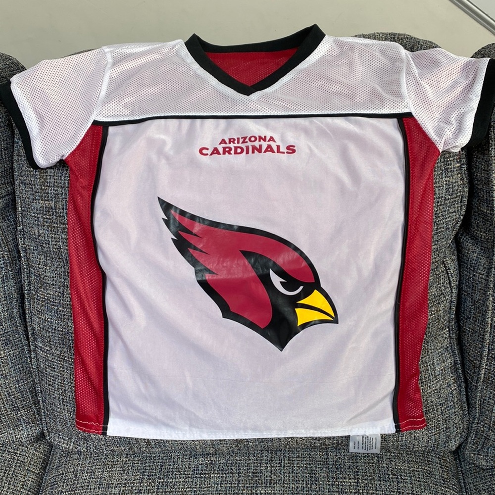 Arizona Cardinals Reversible NFL Flag Football Jersey, Size Youth Medium